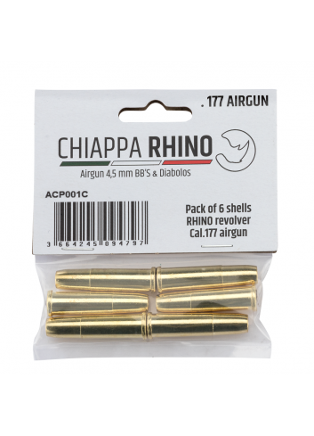 Vainas revólver Rhino 50DS (6 unidades)