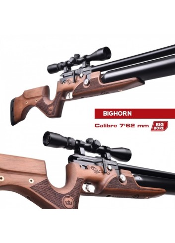 Carabina PCP Kral Puncher Bighorn cal. 7,62 mm - 24 Julios