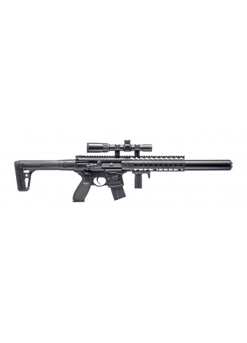 Subfusil Sig Sauer MCX ASP Black + Visor 1-4x24 Co2 - 4,5 Balines