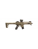 Subfusil Sig Sauer MPX ASP FDE + Red Dot Co2 - 4,5mm Balines