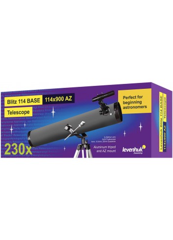 Telescopio Levenhuk Blitz 114 BASE