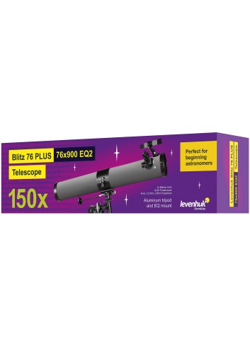 Telescopio Levenhuk Blitz 76 PLUS