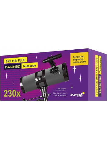 Telescopio Levenhuk Blitz 114s PLUS