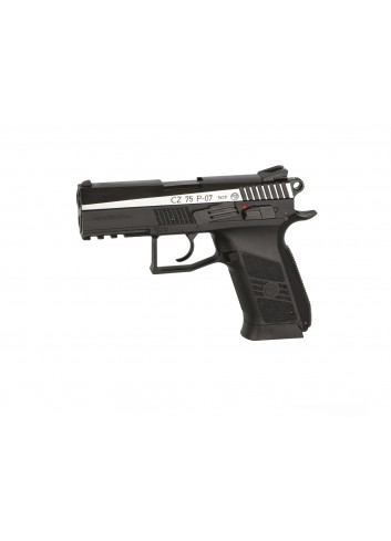 Pistola CZ 75 P-07 DUTY Duetone Blowback - 4,5 mm Co2 Bbs Acero corredera metalica