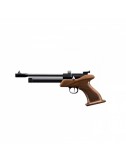 Pistola Zasdar CP1 Co2  multi-tiro empuñadura madera picada. Balines