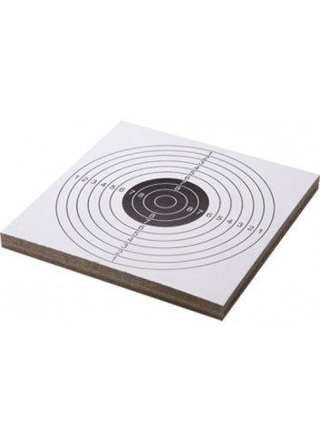 Diana de papel Zasdar Competición 14 X14 cm. 100 unidades