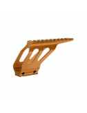 Montura raíl CNC para SP-01 Shadow color Naranja
