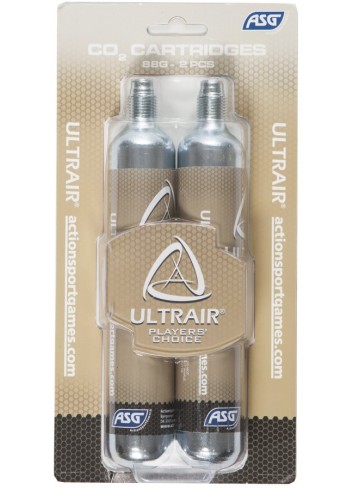 Cápsula ASG ULTRAIR - Co2  88 gr 2 uds