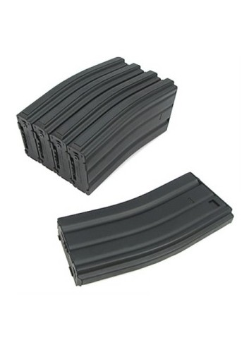 Set 5 cargadores King Arms - metal Hi-cap 300 Bbs