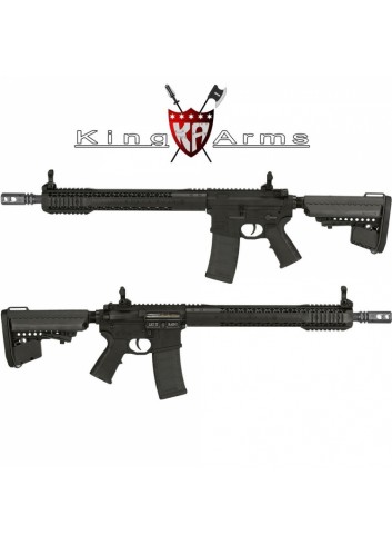 Subfusil King Arms Black Rain Ordance- Rifle Negro AEG - 6mm