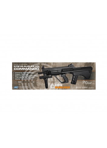 Subfusil STEYR AUG A3 XS Commando ProLine v.3  - 6 mm AEG