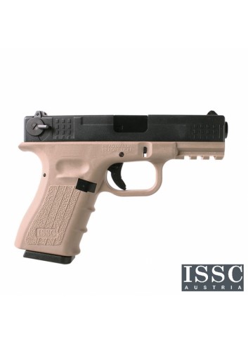 Pistola ISSC M22 WE-Tech GEN-4  Desert/Negro - 6 mm GBB