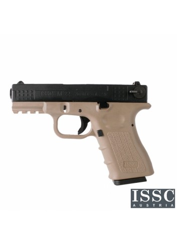 Pistola ISSC M22 WE-Tech GEN-4  Desert/Negro - 6 mm GBB