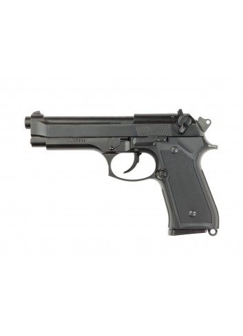 Pistola M9 Negra  Full Metal  - 6 mm GBB
