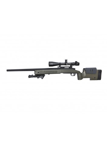 Rifle M40A3 Sniper Airsoft ASG McMillan ODC Proline VFC - 6 mm Muelle
