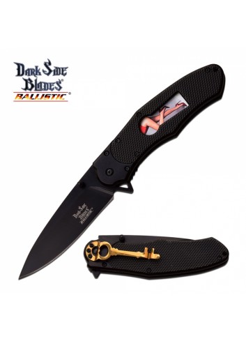 Navaja Dark Side Blades DS-A050BB con apertura asistida