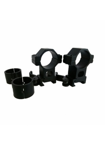 Monturas Zasdar Altura Alta  Ø30 mm 21 mm (Weaver o Picatiny)