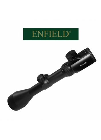 Visor Enfield 3-12X56 mm. Retícula iluminada Mil Dot - Tubo de 30 mm