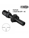 Visor 30mm Meopta MeoPro Optika6 1-6x24 SFP - RD 4C