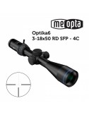 Visor 30mm Meopta MeoPro Optika6 3-18x50 SFP - RD 4C