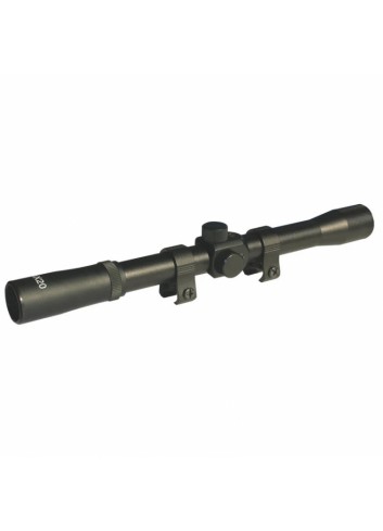 Visor 19mm Zasdar 4X20 mm. no iluminada con anillas altas 11mm