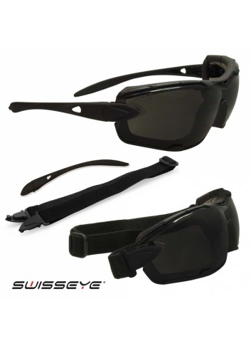 Kit Gafas SWISSEYE DETECTION negras