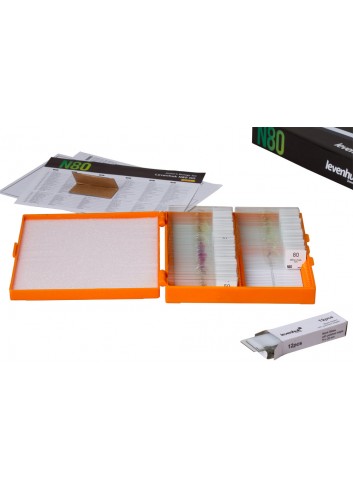 Juego de preparaciones Levenhuk N80 NG «Lo verás todo»