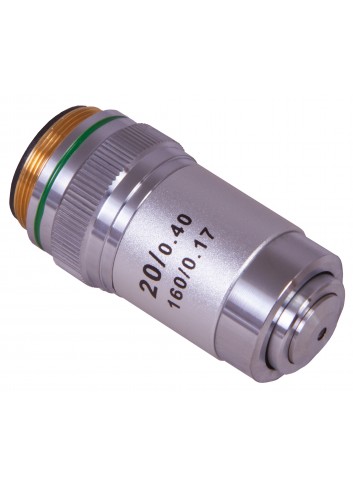 Objetivo acromático Levenhuk MED 20x