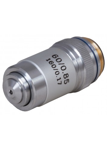 Objetivo acromático Levenhuk MED 60x