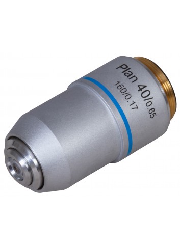 Objetivo plano acromático Levenhuk MED 40x