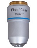 Objetivo plano acromático Levenhuk MED 40x