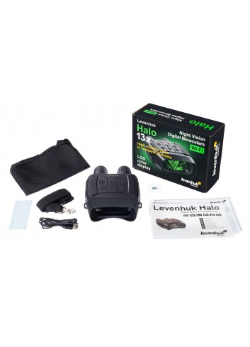 Prismáticos digitales de visión nocturna Levenhuk Halo 13x Wi-Fi