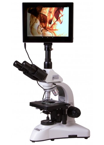 Microscopio trinocular digital Levenhuk MED D20T LCD