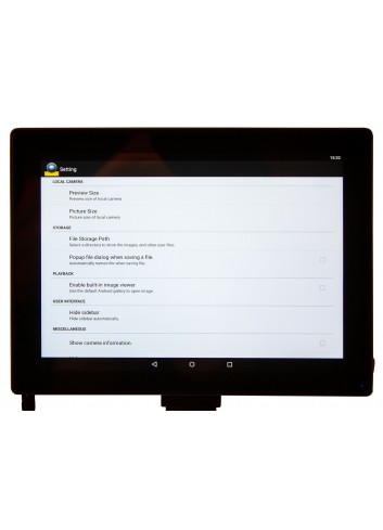 Microscopio trinocular digital Levenhuk MED D20T LCD