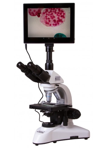 Microscopio trinocular digital Levenhuk MED D25T LCD