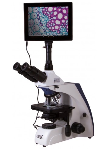 Microscopio trinocular digital Levenhuk MED D35T LCD
