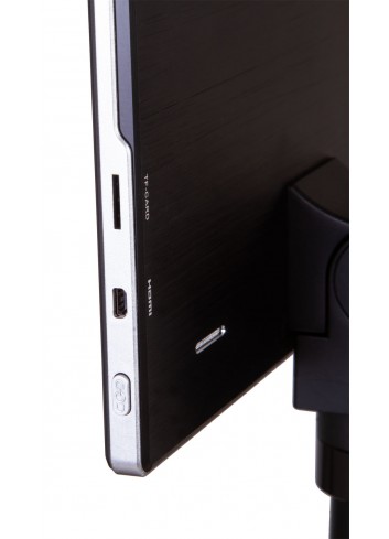 Cámara digital de microscopio Levenhuk MED 5M con pantalla LCD de 9,4 pulgadas