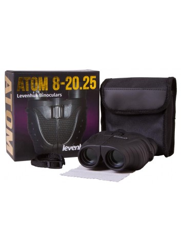 Prismáticos Levenhuk Atom 8–20x25
