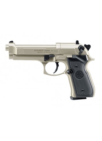 Pistola CO2 Beretta M92FS Nickel Full Metal 4,5mm Pellet