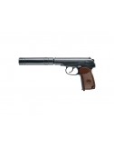 Pistola CO2 Legends PM KGB con supresor 4,5mm BB