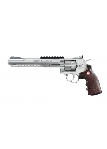 Revólver CO2 Ruger Super Hawk 8" Cromo Full Metal 6mm BB