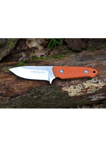 Cuchillo Merkel Gear G10-N690 Naranja