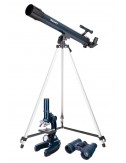 Kit Discovery Scope 3 con libro, telescopio, microscopio y prismáticos