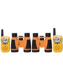 Kit de walkie-talkie y prismáticos Levenhuk LabZZ WTT10 (naranja)