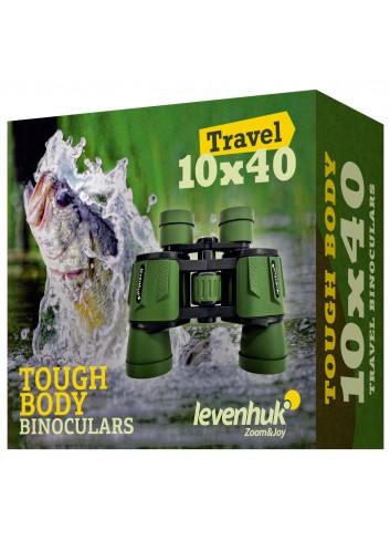 Prismáticos Levenhuk Travel 10x40