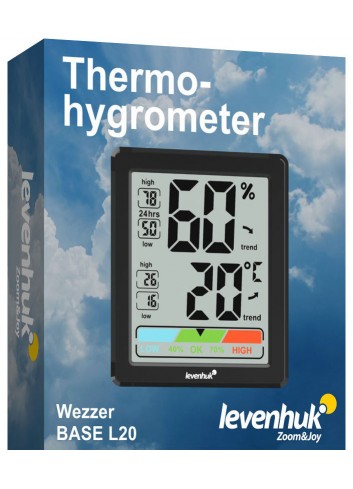 Termohigrómetro Levenhuk Wezzer BASE L20