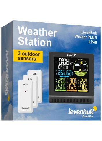 Estación meteorológica Levenhuk Wezzer PLUS LP40