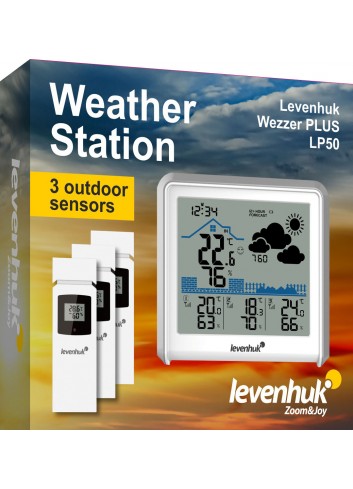 Estación meteorológica Levenhuk Wezzer PLUS LP50