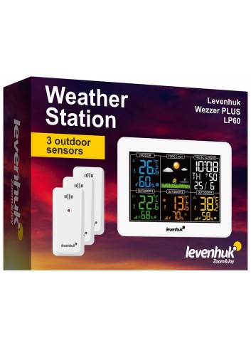 Estación meteorológica Levenhuk Wezzer PLUS LP60