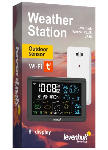 Estación meteorológica Levenhuk Wezzer PLUS LP80
